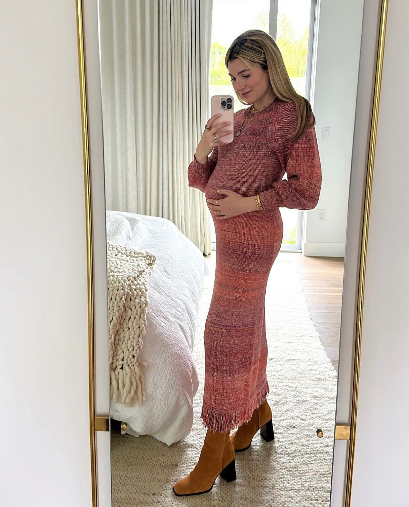 D’s pregnancy style. Knit maxi dress for winter with Sam Edelman boots 

#LTKbump #LTKSeasonal #LTKfit