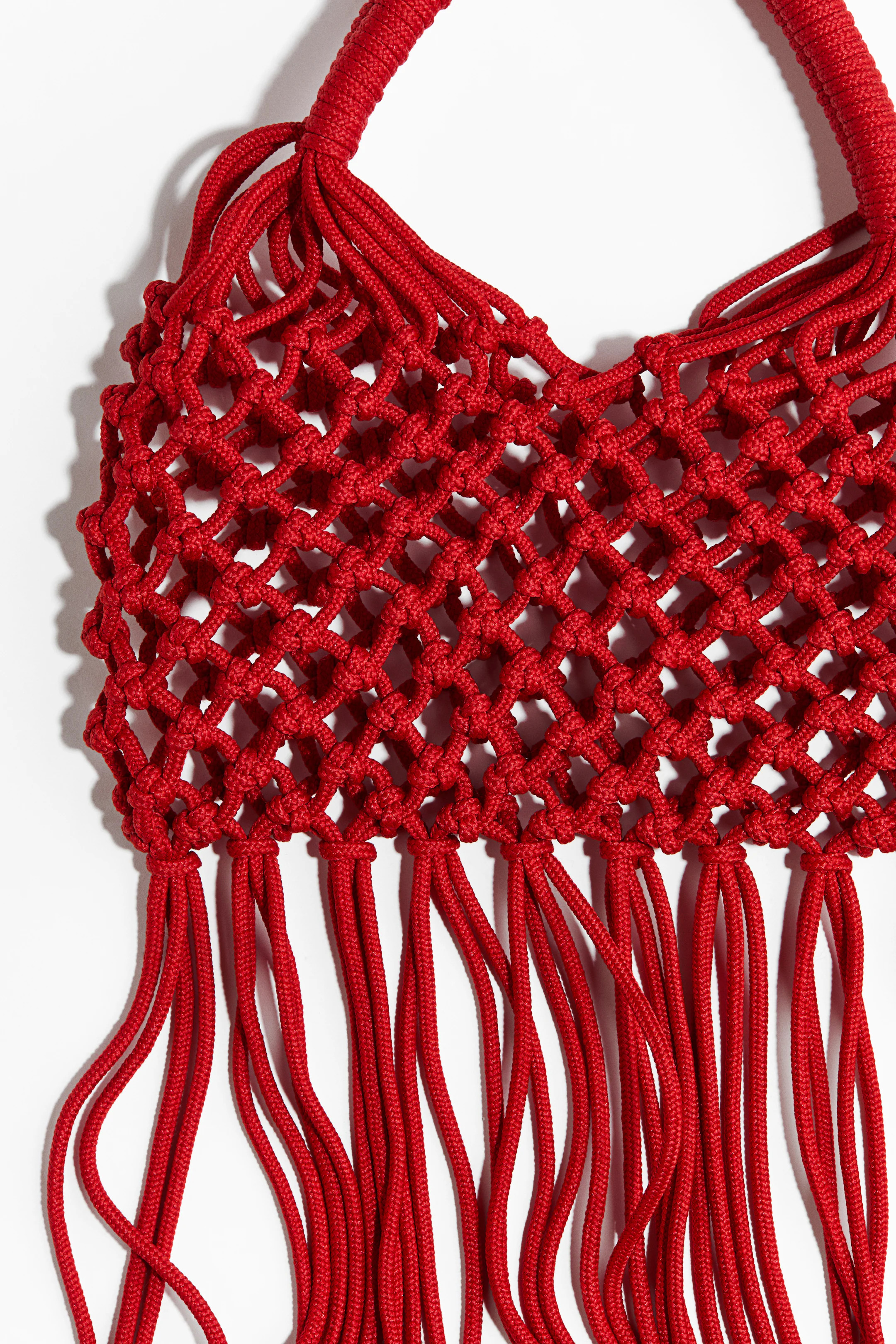 Fringed Net Handbag | H&M (US + CA)