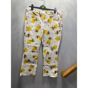 Pilcro and the Letterpress Anthropologie Jeans Women 33 High Rise Bootcut Lemon | Poshmark