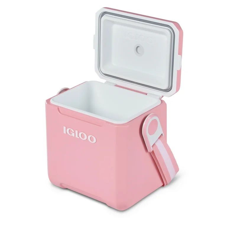 Igloo 11 QT Tag-a-Long Hard Sided Cooler, Blush, 14 Can Capacity - Walmart.com | Walmart (US)