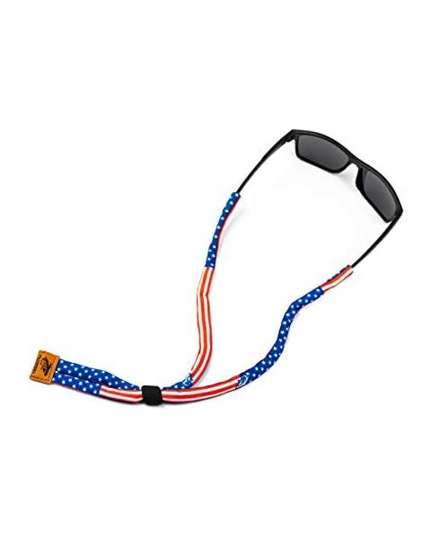 Leather Hand-Stitched Needlepoint Sunglass Strap Retainer by Huck Venture | Amazon (US)