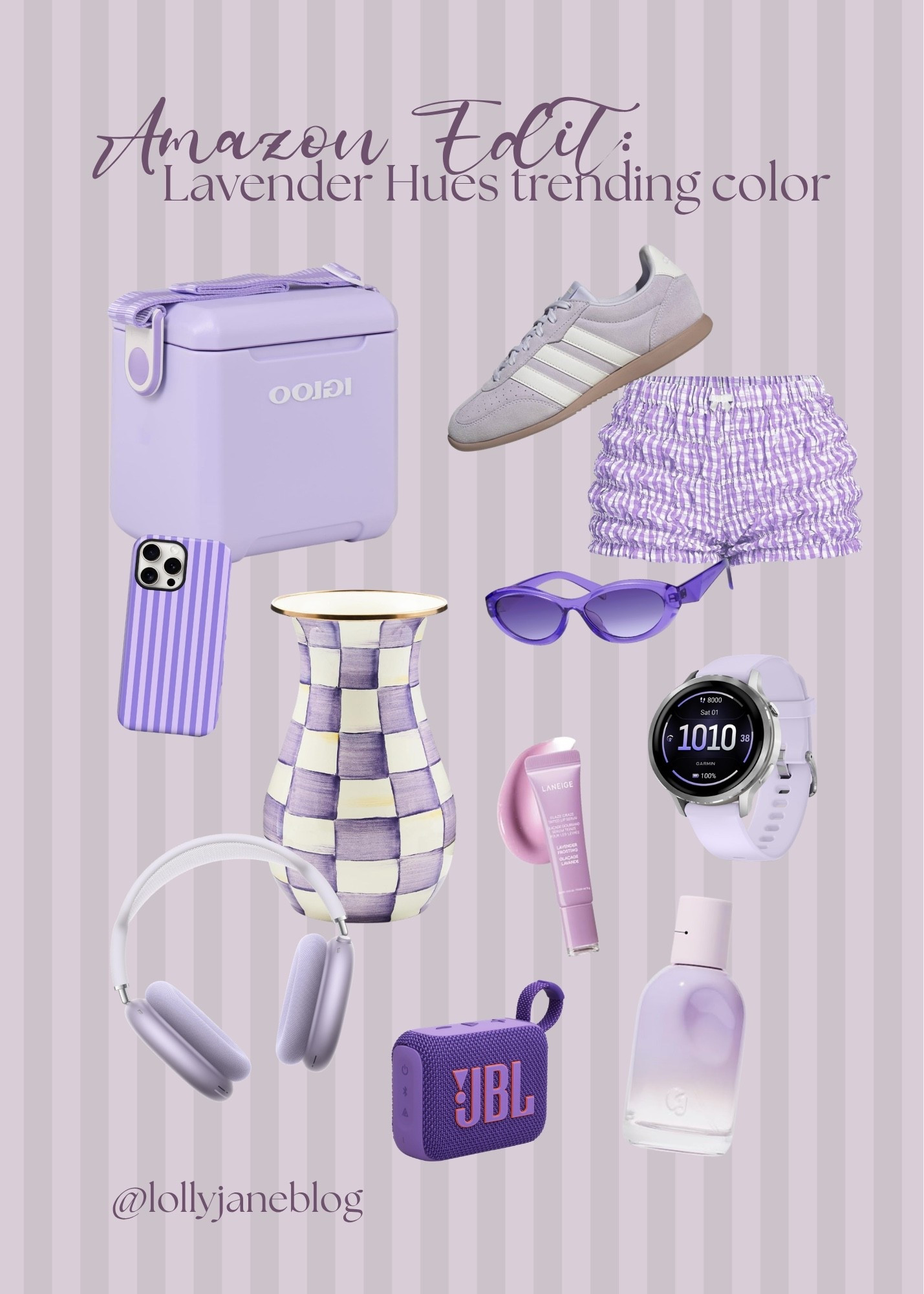 Amazon Edit: Lavender Hues trending color! 💜 
As a girly who grew up loving lavender, it makes my heart so happy to see this stunning color trending again!! 🤍🪻✨

#LTKHome #LTKSeasonal #LTKootd