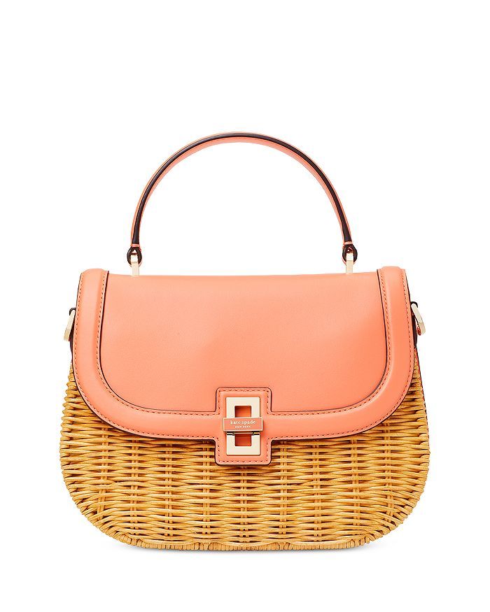 kate spade new york Gracie Medium Wicker Top Handle Bag Back to Results -  Handbags - Bloomingdal... | Bloomingdale's (US)