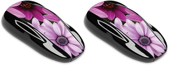 MightySkins Skin for Tesla Model S Key Fob - Purple Flowers | 2 Pack of Skins | Protective, Durab... | Amazon (US)