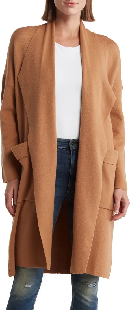 Andrea Open Front Long Cardigan | Nordstrom Rack