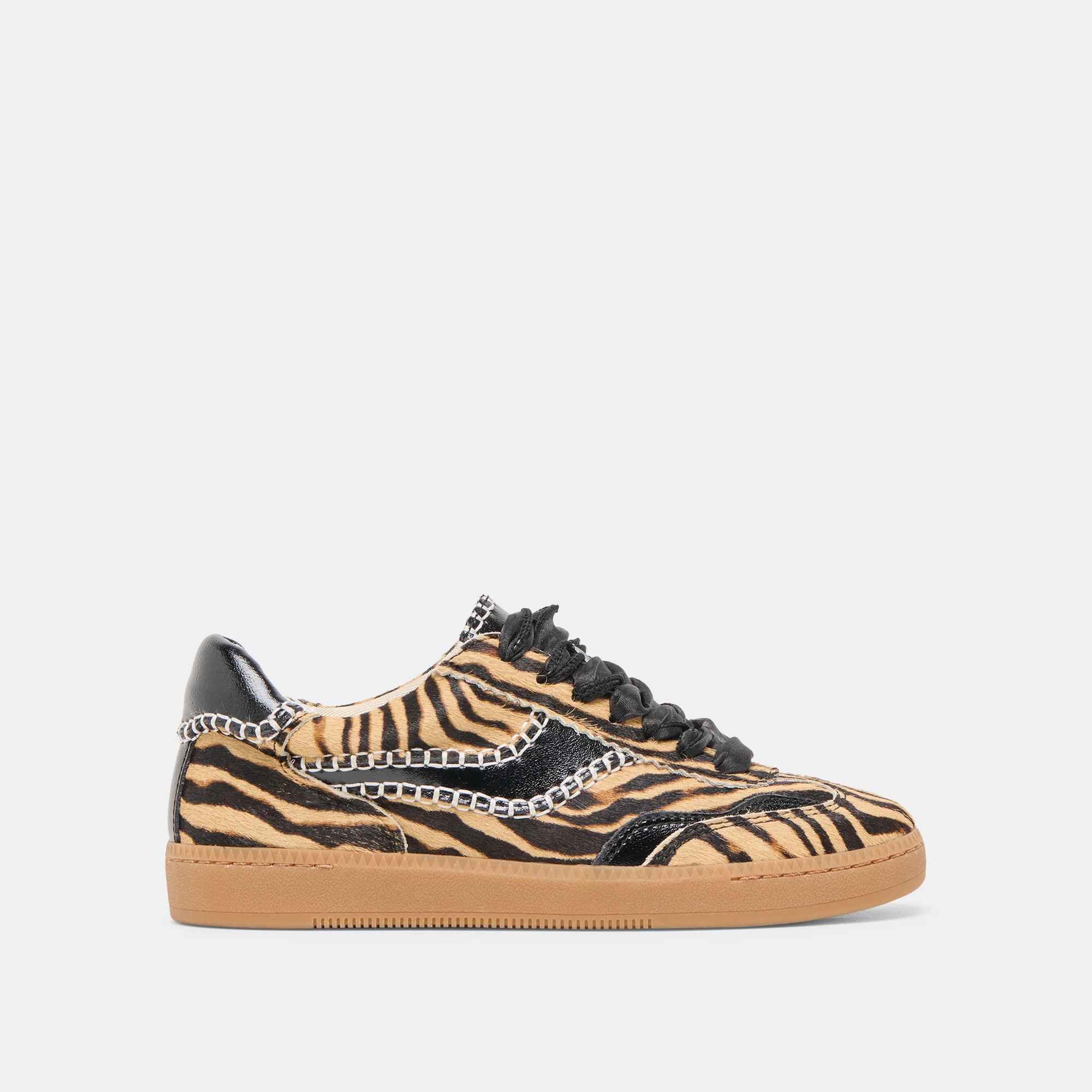 Notice Stitch Sneakers Tiger Calf Hair | DolceVita.com