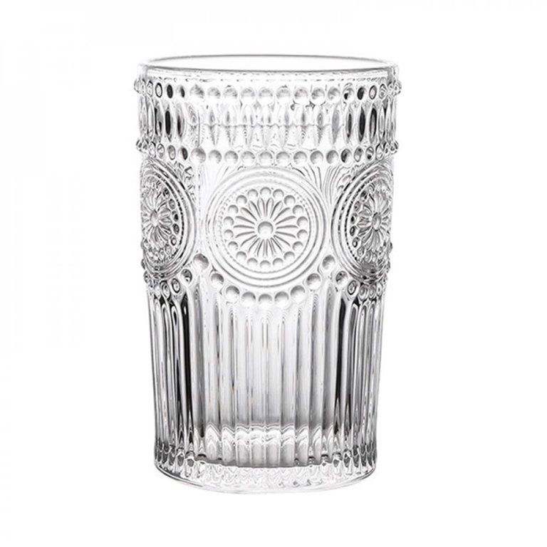CawBing Retro Glass Water Cup Coffee Cup Wine Milk Whisky Tea Water Mug Lemon Juice Cup Drinkware... | Walmart (US)
