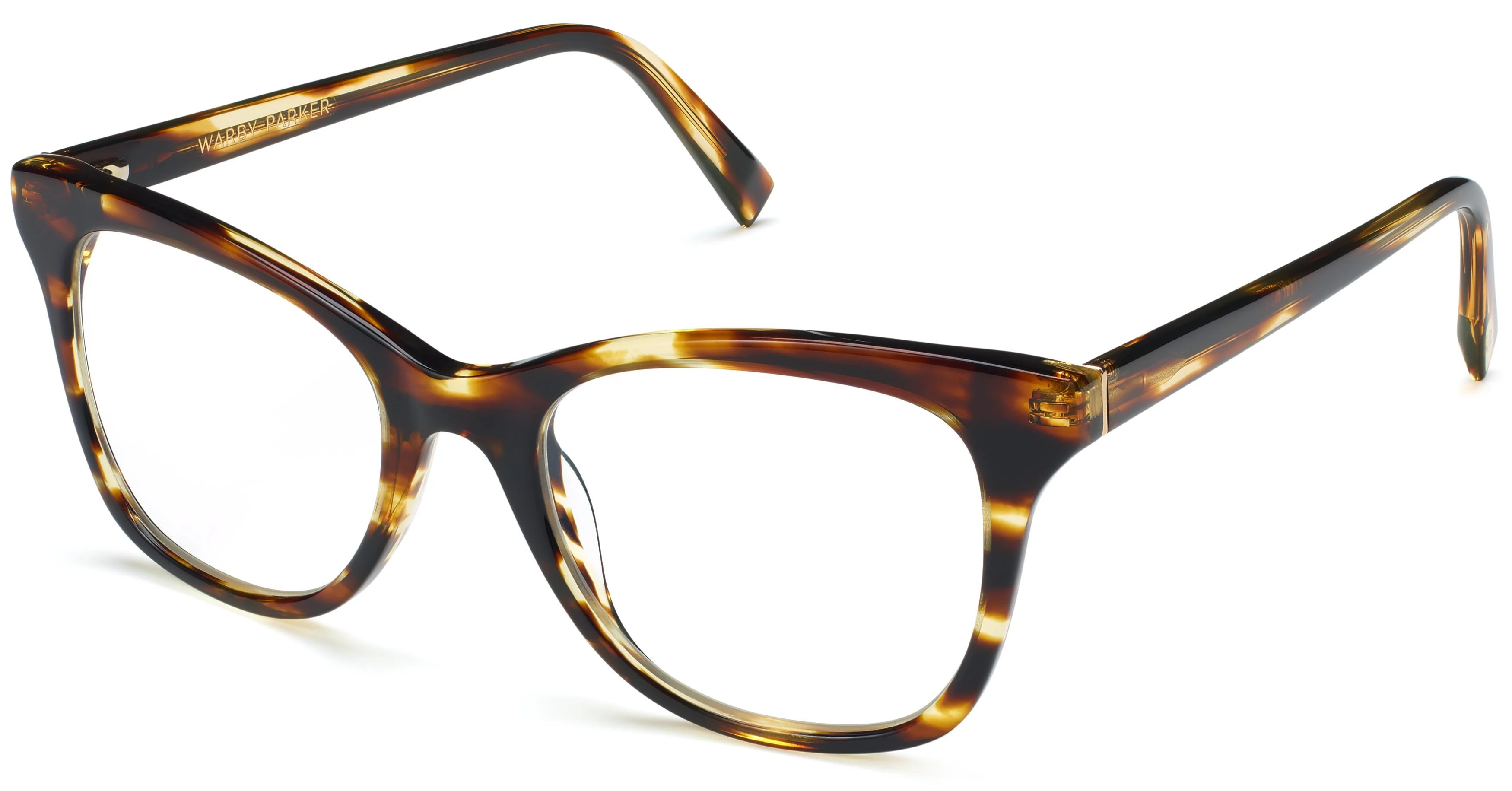 Hallie Eyeglasses in Striped Sassafras | Warby Parker | Warby Parker (US)