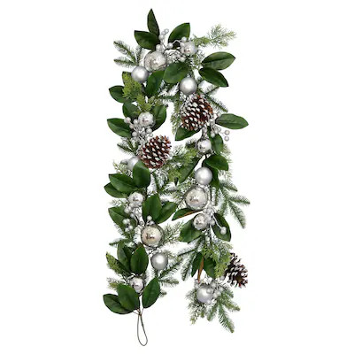 Holiday Living Indoor (non powered) 6-ft Magnolia Artificial Garland | Lowe's