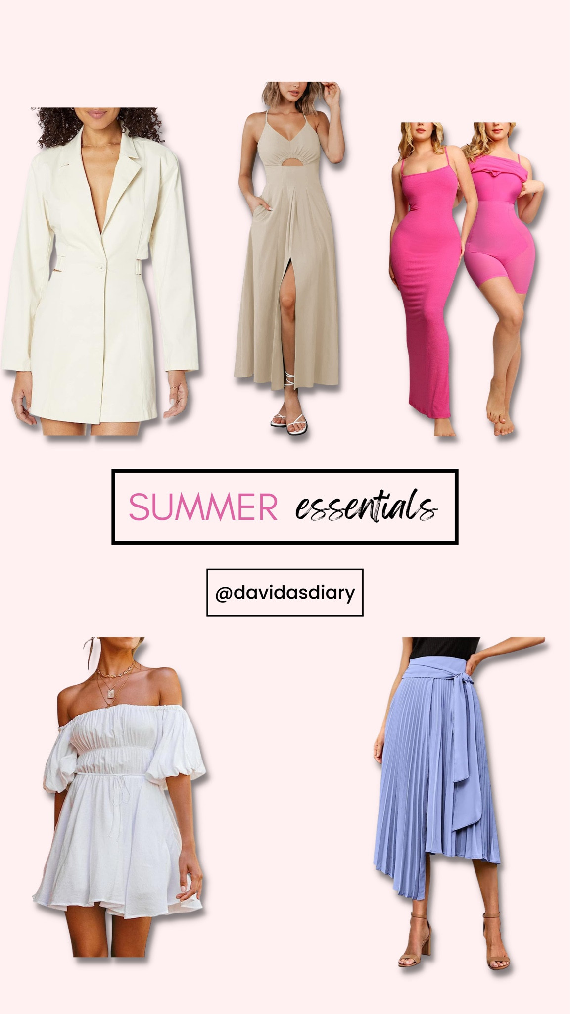 Summer fashion essentials!

#LTKFind #LTKSeasonal #LTKstyletip