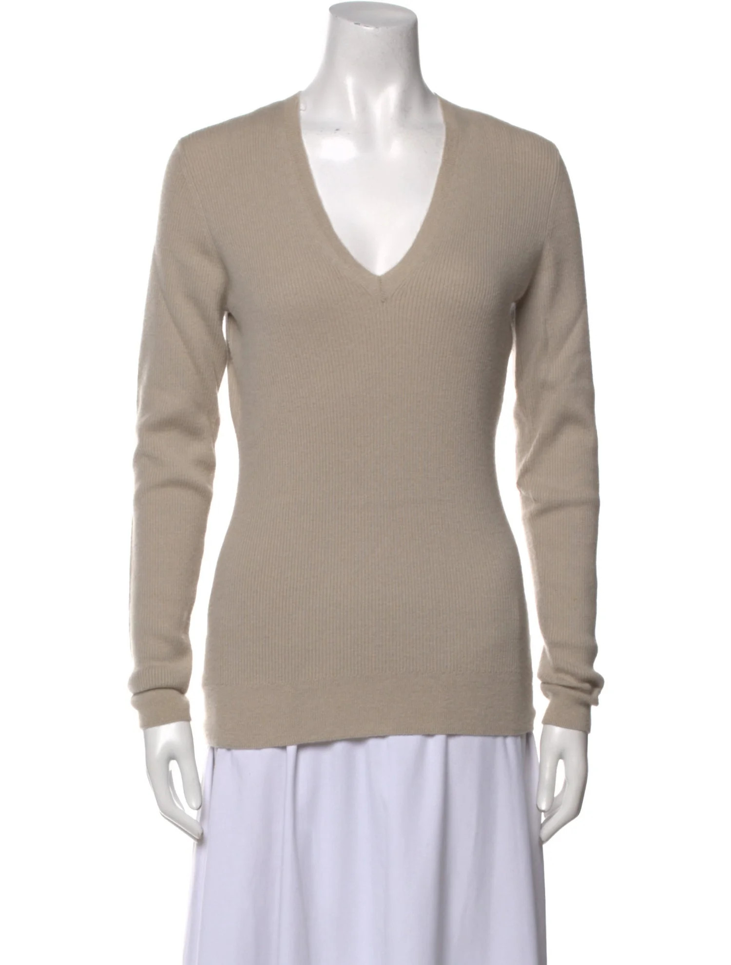 Cashmere V-Neck Sweater | The RealReal