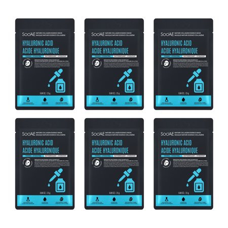 Soo AE COLLAGEN HYALURONIC ACID MASK - 6 ea | Walmart (US)