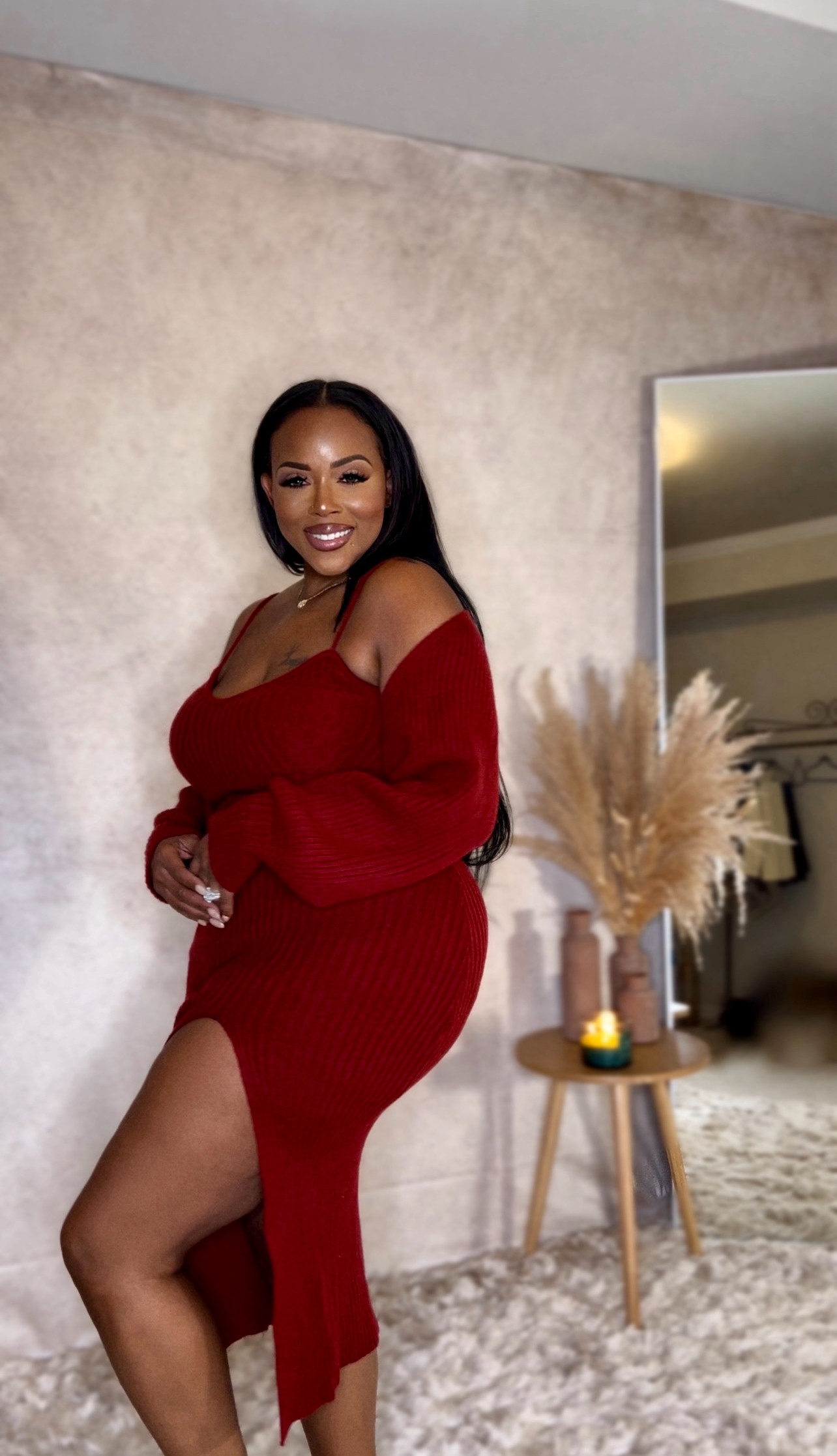  

 Adorable sexy knit dress and sweater cardigan ❤️ curvy plus size approved 

#LTKPlusSize #LTKParties #LTKHoliday