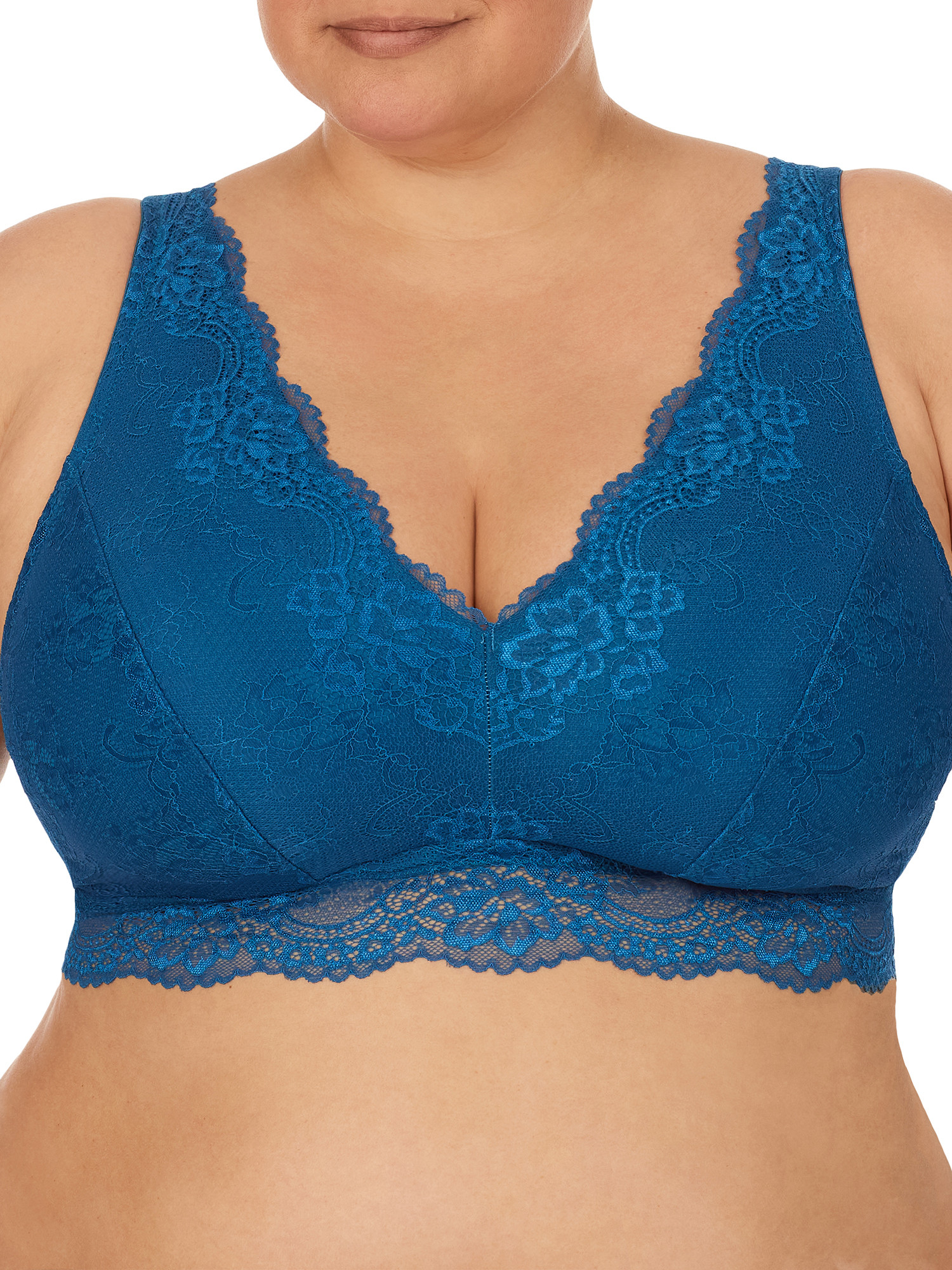 Secret Treasures Women's and Women's Plus Size Lace Bralette - Walmart.com | Walmart (US)