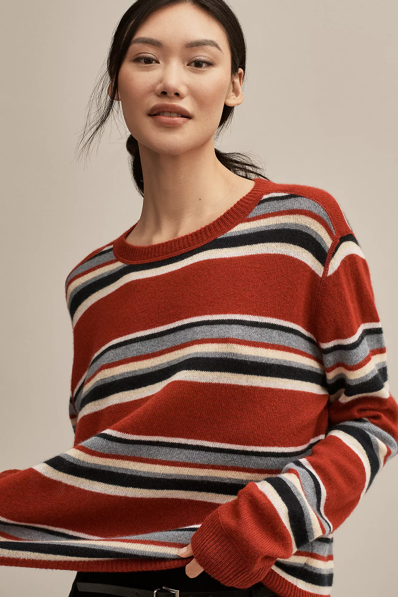 Reformation Cashmere Boyfriend Sweater | Anthropologie (US)