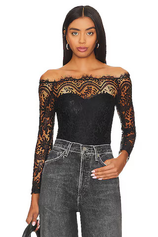 Rivka Off Shoulder Bodysuit
                    
                    superdown | Revolve Clothing (Global)