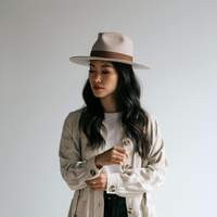 Miller Fedora - Ivory | Gigi Pip