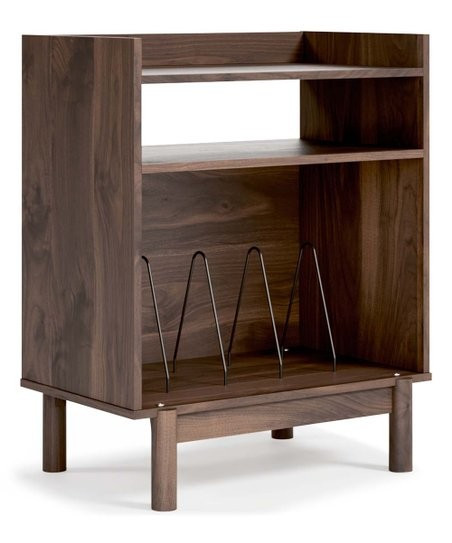Dark Brown Calverson Turntable Accent Cabinet | Zulily