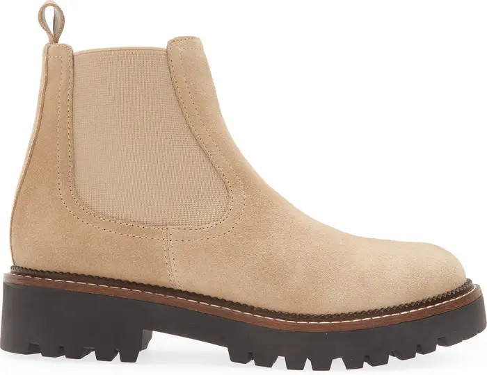 Miller Water Resistant Lug Chelsea Boot (Women) | Nordstrom Rack