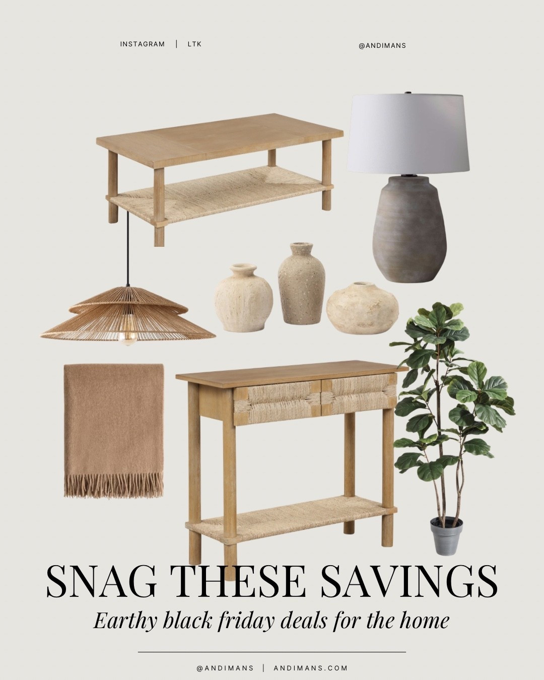 Snag these earthy home decor savings!

#LTKHome #LTKSaleAlert #LTKCyberWeek