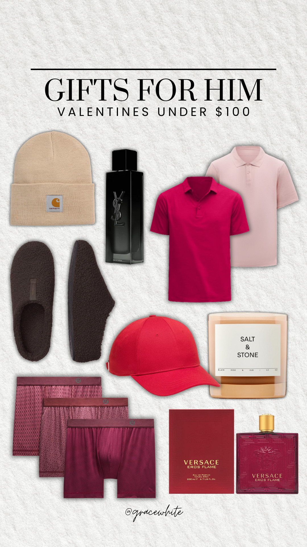 Valentines gifts for him all under $100!!

valentines gifts, gifts for him, gift guide for him, gifts under 100, gifts for husbands, grace white 

 #LTKValentine #LTKSeasonal #LTKMens
