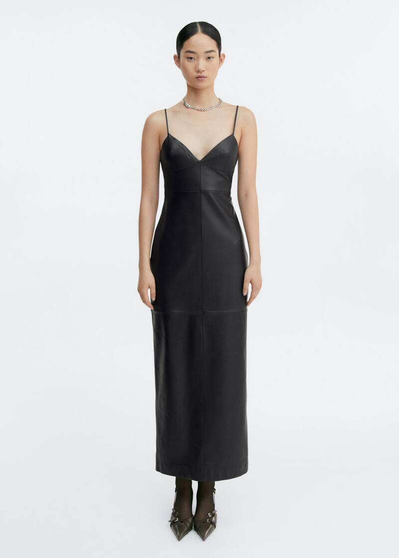 Search: Leather dress with straps (4) | Mango USA | MANGO (US)