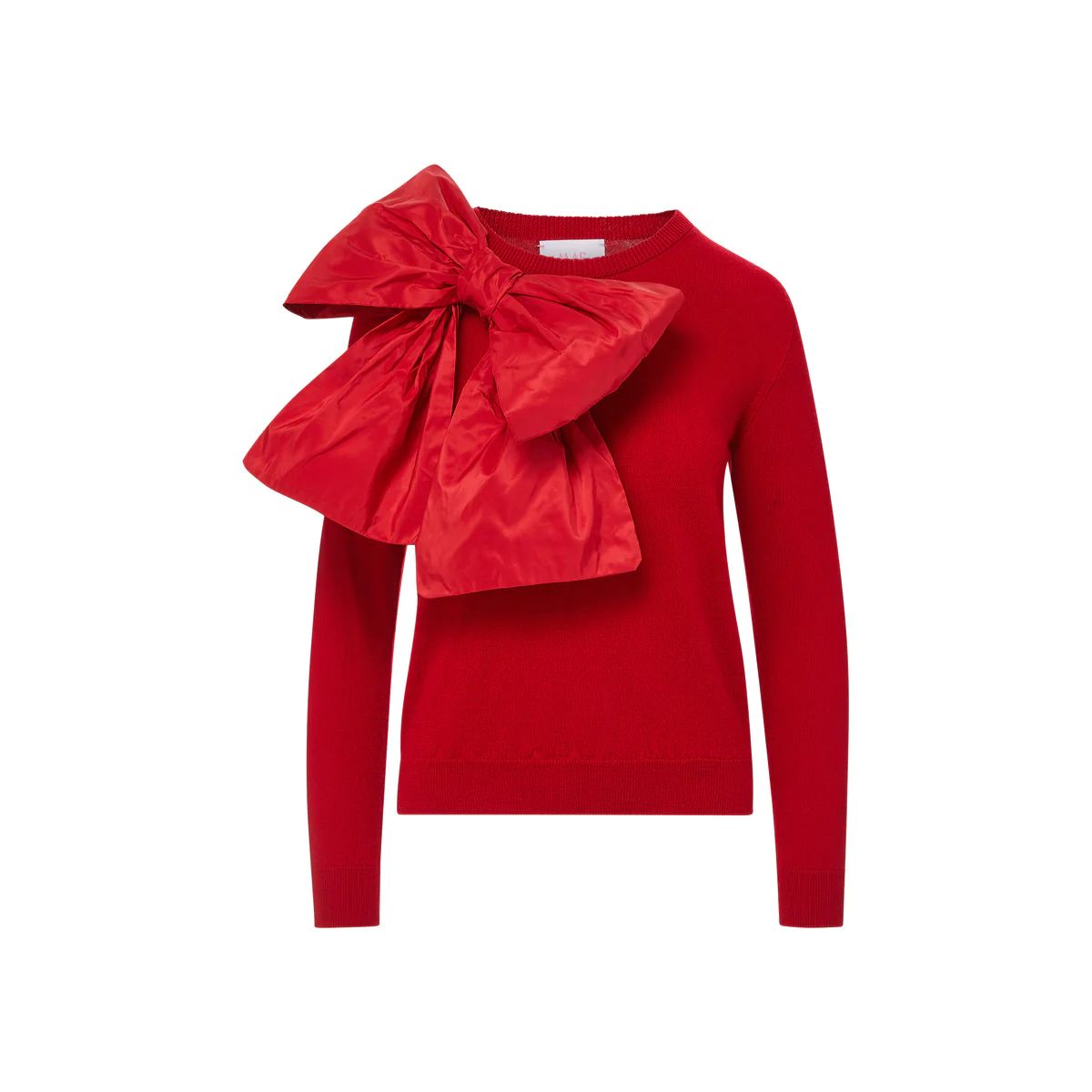 patricia sweater in lipstick red | MAE New York