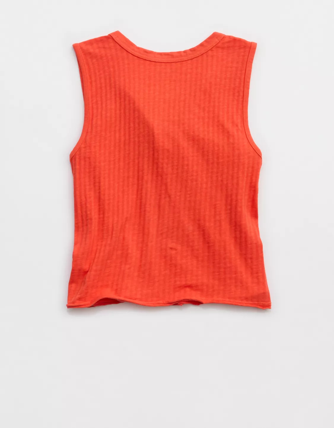Aerie Shadow Stripe Henley Tank Top | American Eagle Outfitters (US & CA)