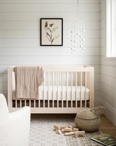 In two neutral finishes, the Hudson Crib uses a modern design to create an airy silhouette with a solid frame of New Zealand pine wood and details like rounded spindles and out-turned feet. With its ability to convert into a toddler or day bed, the Hudson Crib grows with your baby and gives a clean, modern centerpiece to the nursery.

#nursery #crib #nurserydecor #babycrib #nurserydesign #baby #nontoxicnursery #organicnursery #bohonursery #moderncrib

#LTKbaby #LTKfamily #LTKkids