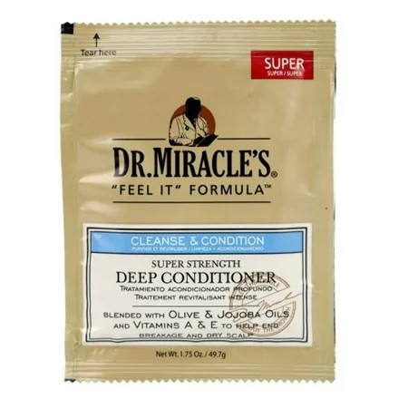 Dr. Miracle s Feel it Formula Deep Conditioning Treatment 1.75 oz | Walmart (US)