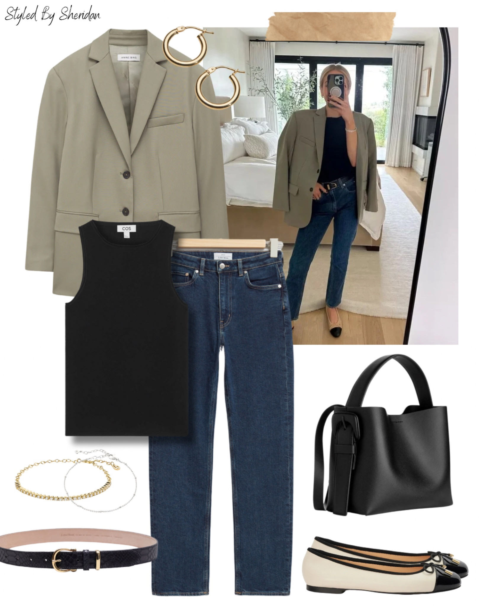 Get the look 📷 Styling a khaki blazer for Spring 

Ballet flats, straight leg jeans, oversized blazer, chic outfit, minimal look

#LTKSeasonal #LTKeurope #LTKstyletip