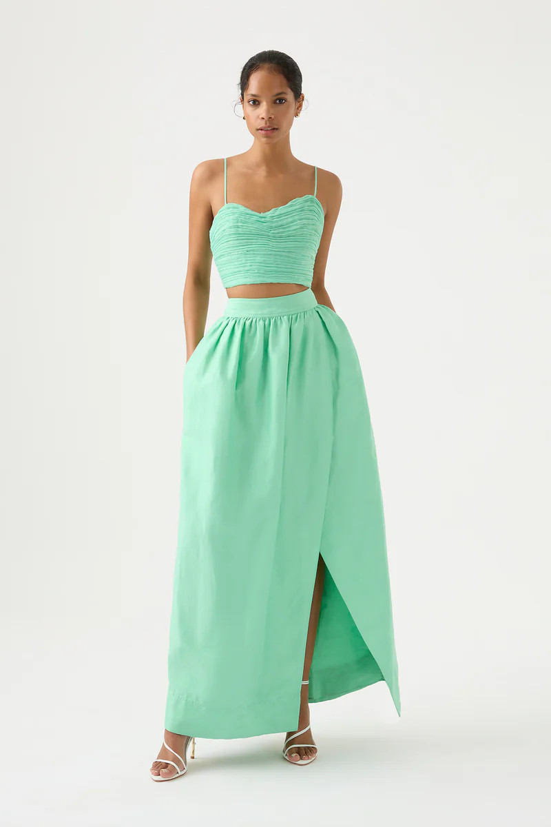 Mirabelle Tulip Maxi Skirt | aje. (US, UK, Europe, ROW)
