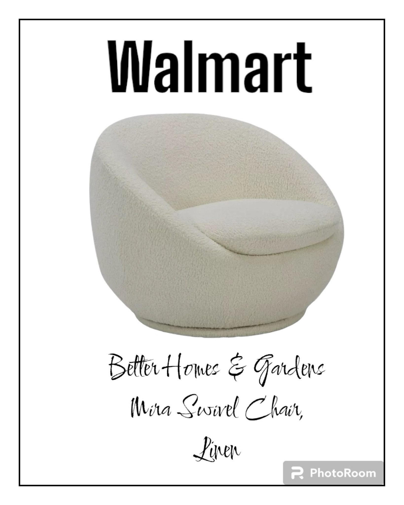 Comfy chair on Walmart. 

#chair
#furniture

#LTKhome
