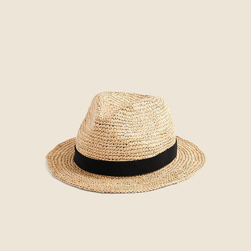 Packable straw hat | J. Crew US