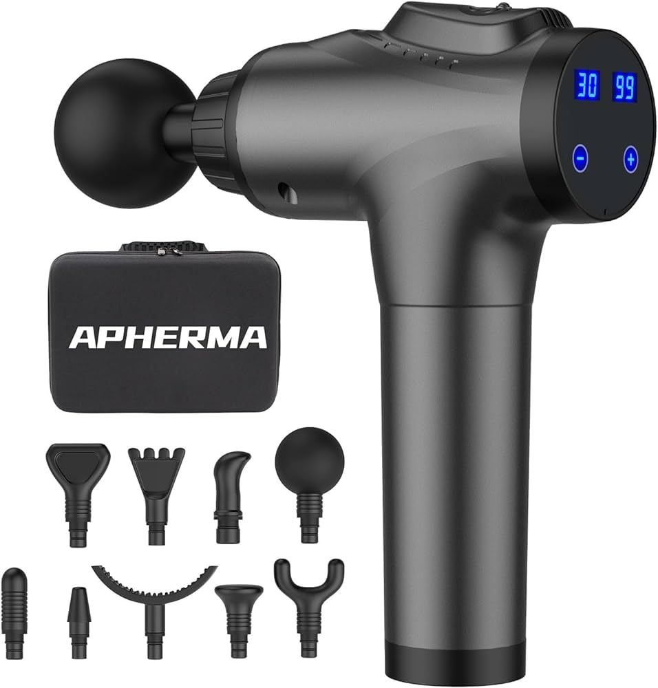 APHERMA Massage Gun, Muscle Massage Gun for Athletes Handheld Electric Deep Tissue Back Massager,... | Amazon (US)