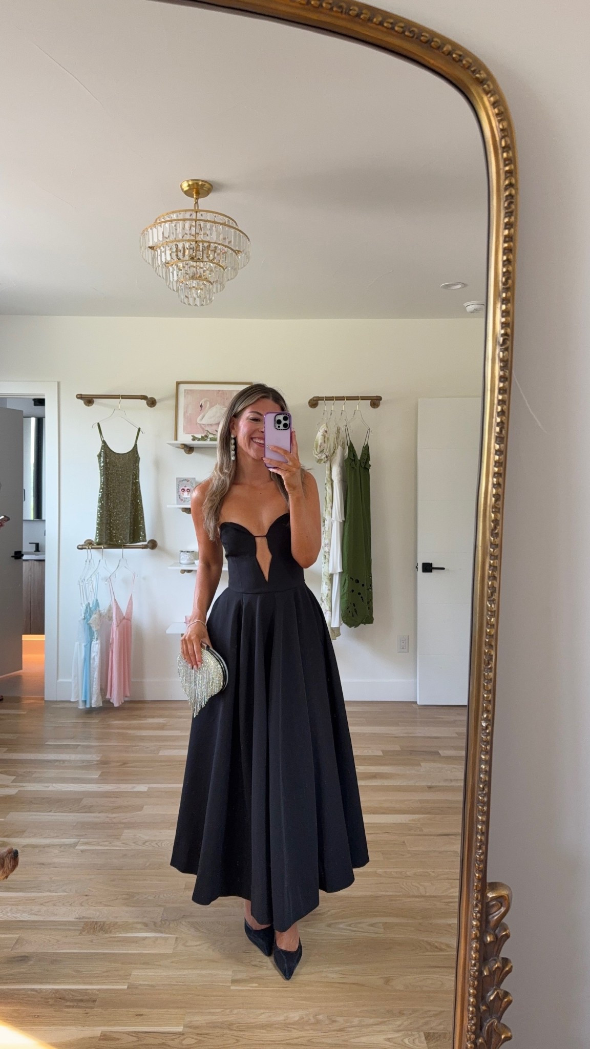 slim fit dress slacks La Femme 29949 Dress | La Femme Dresses