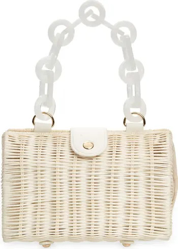 btb Los Angeles Page Wicker Clutch | Nordstrom | Nordstrom