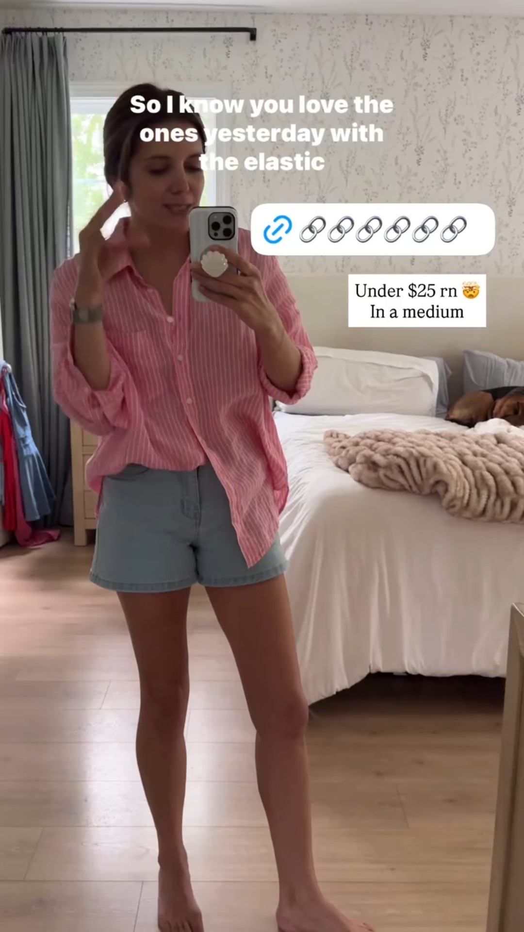 These shorts with stretch are Under $25 rn 🤯 with a 10% off coupon! 
In a medium

Also linking yesterdays elastic shorts I mentioned and the rigid denim shorts.

#LTKOver40 #LTKFindsUnder50 #LTKSaleAlert