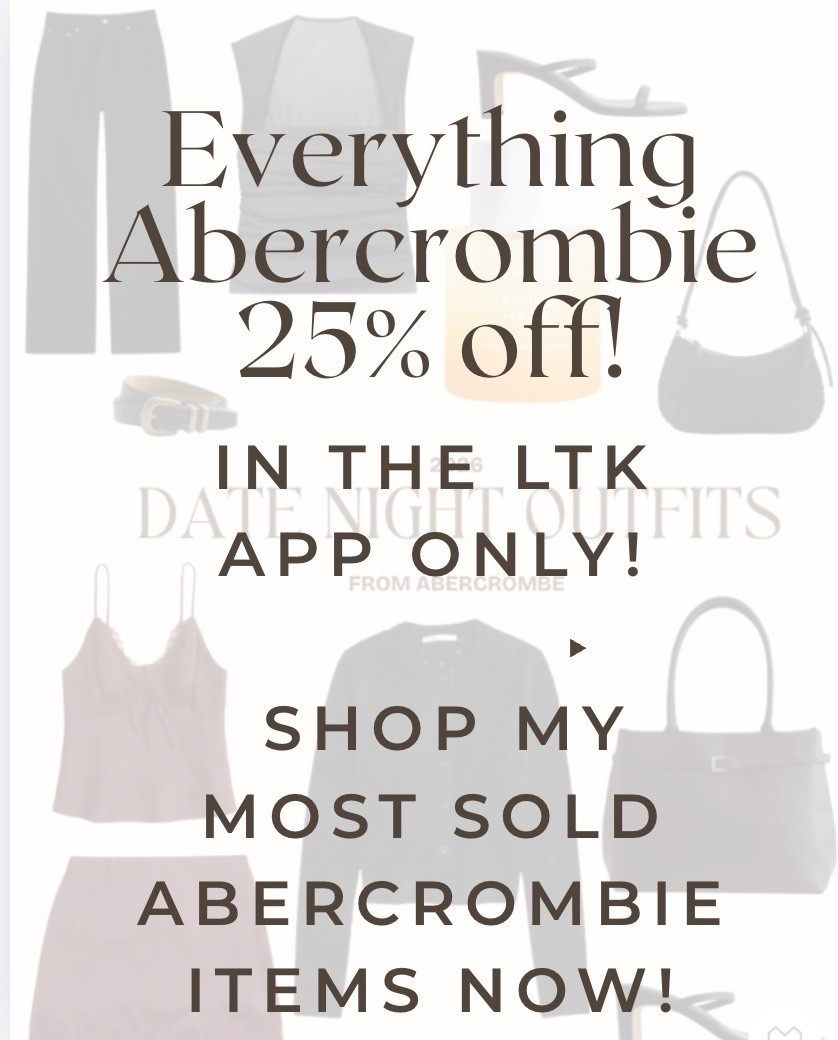 Shop my most popular Abercrombie posts for 25% off right now! Only in the LTK app @abercrombie 

#LTKPetite #LTKSpringSale #LTKSaleAlert