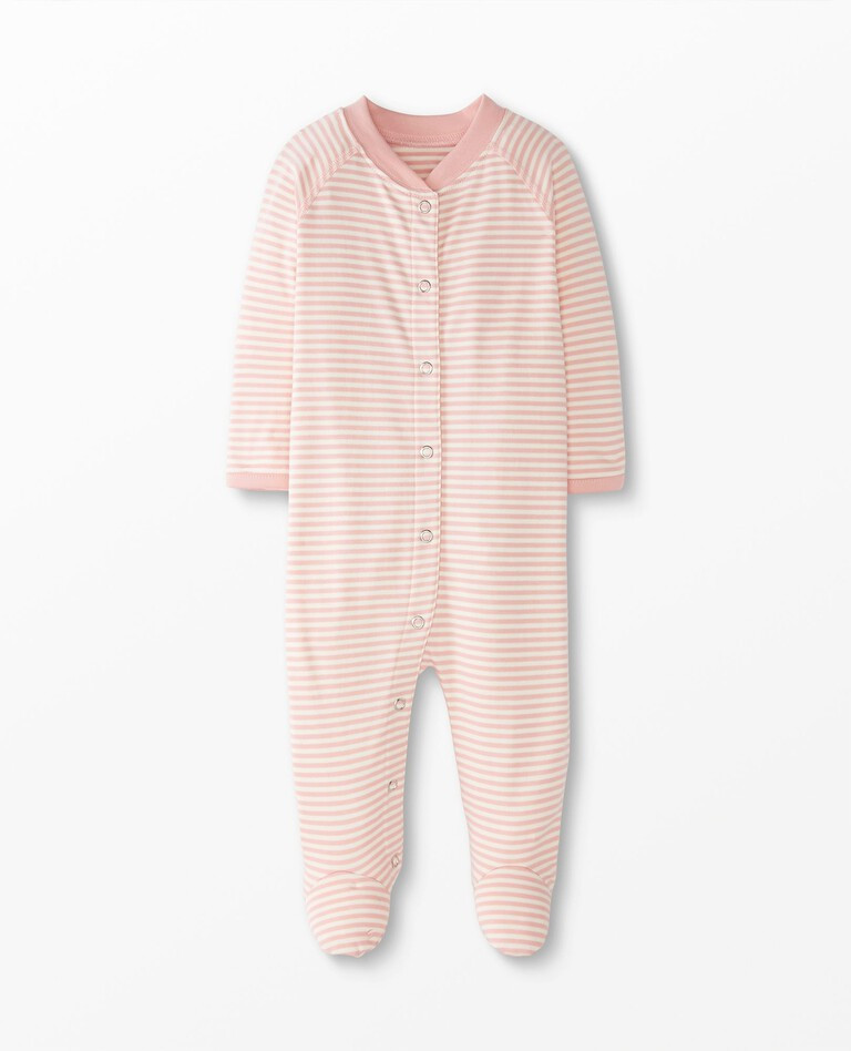 Baby Pima Cotton Layette Footed Sleeper | Hanna Andersson