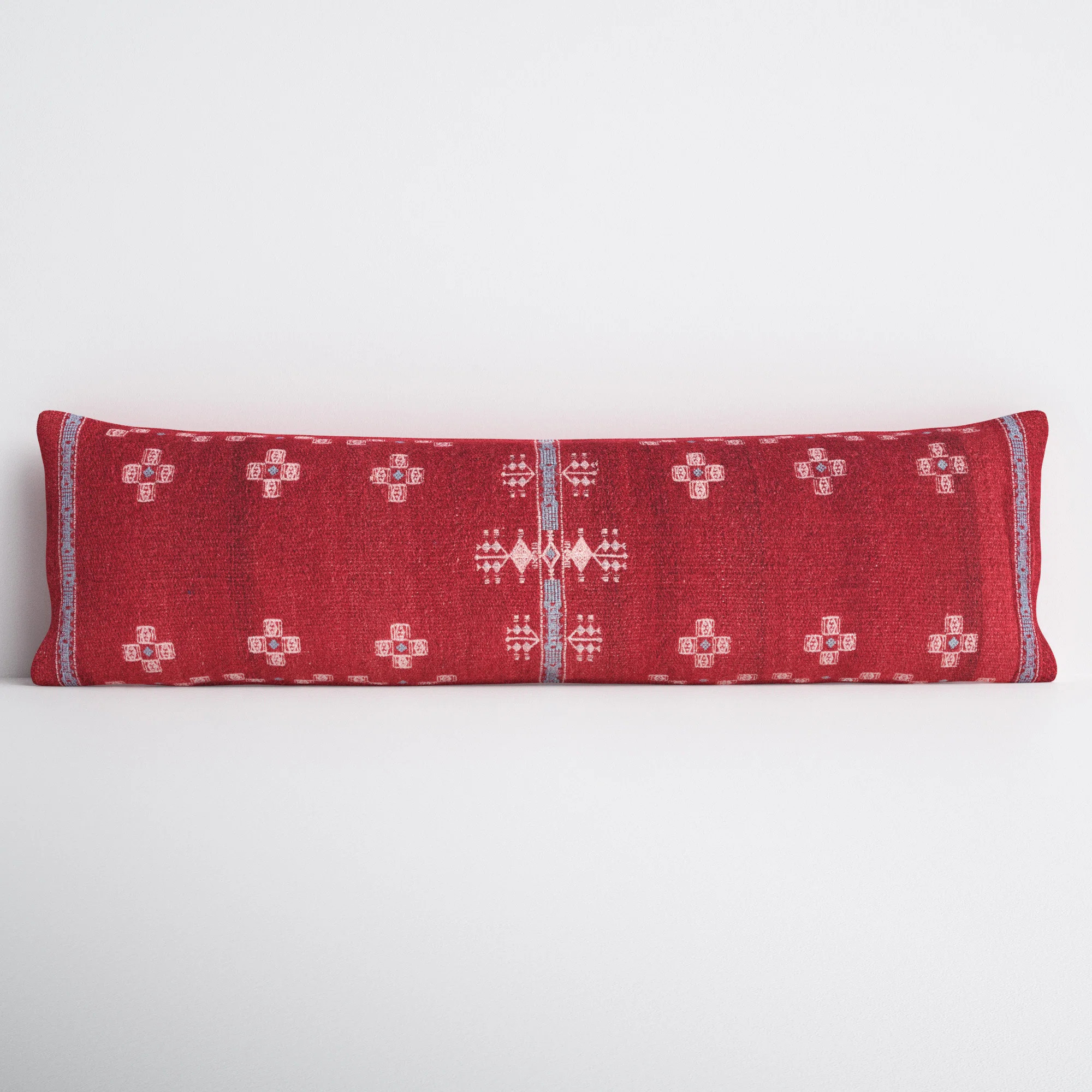 Ise Embroidered Wool Blend Throw Pillow | Wayfair North America