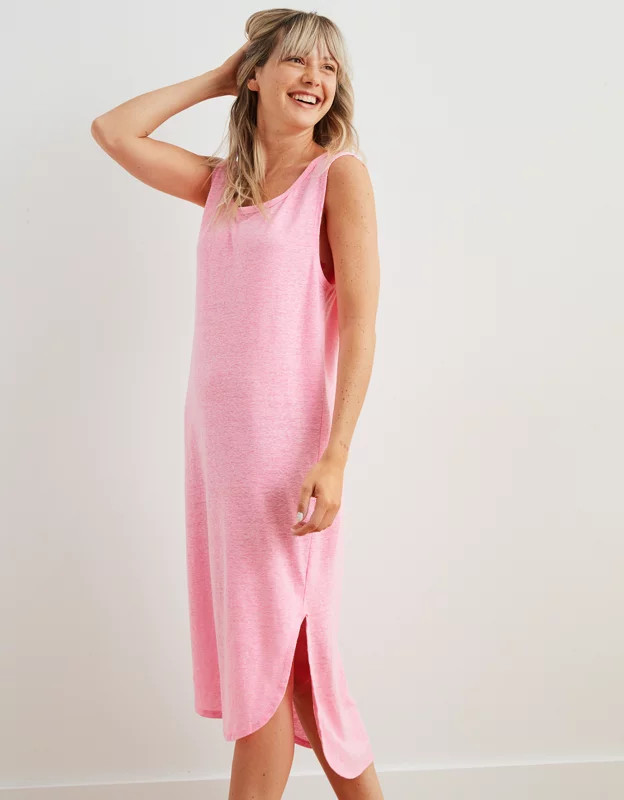 Aerie Easy Knit Midi Dress | American Eagle Outfitters (US & CA)