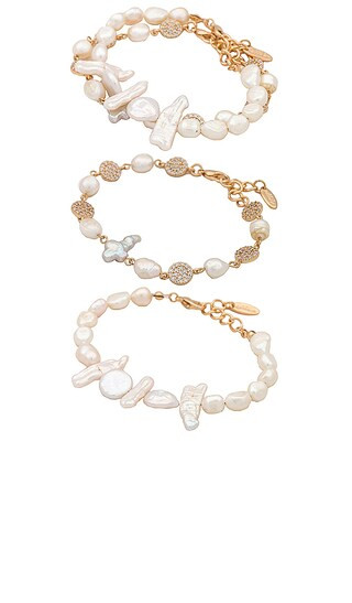 Pearl Pendant Bracelet | Revolve Clothing (Global)