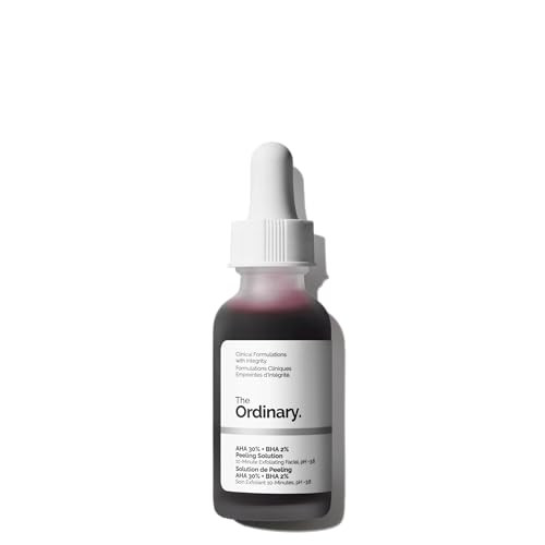 The Ordinary AHA 30% + BHA 2% Peeling Solution, Advanced Exfoliating Peel for Brighter Skin, 1 Fl Oz | Amazon (US)