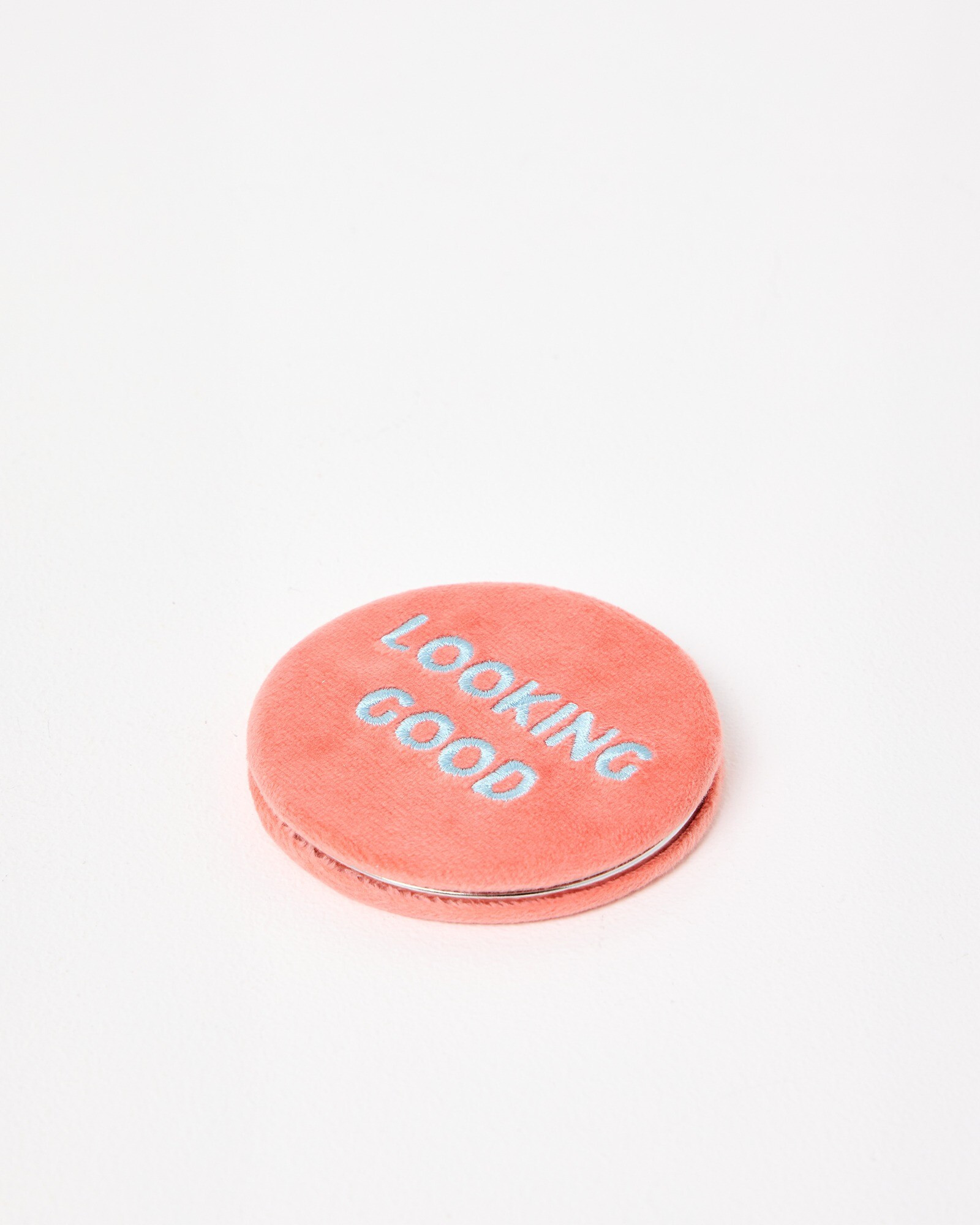 Looking Good Round Compact Mirror | Oliver Bonas (Global)