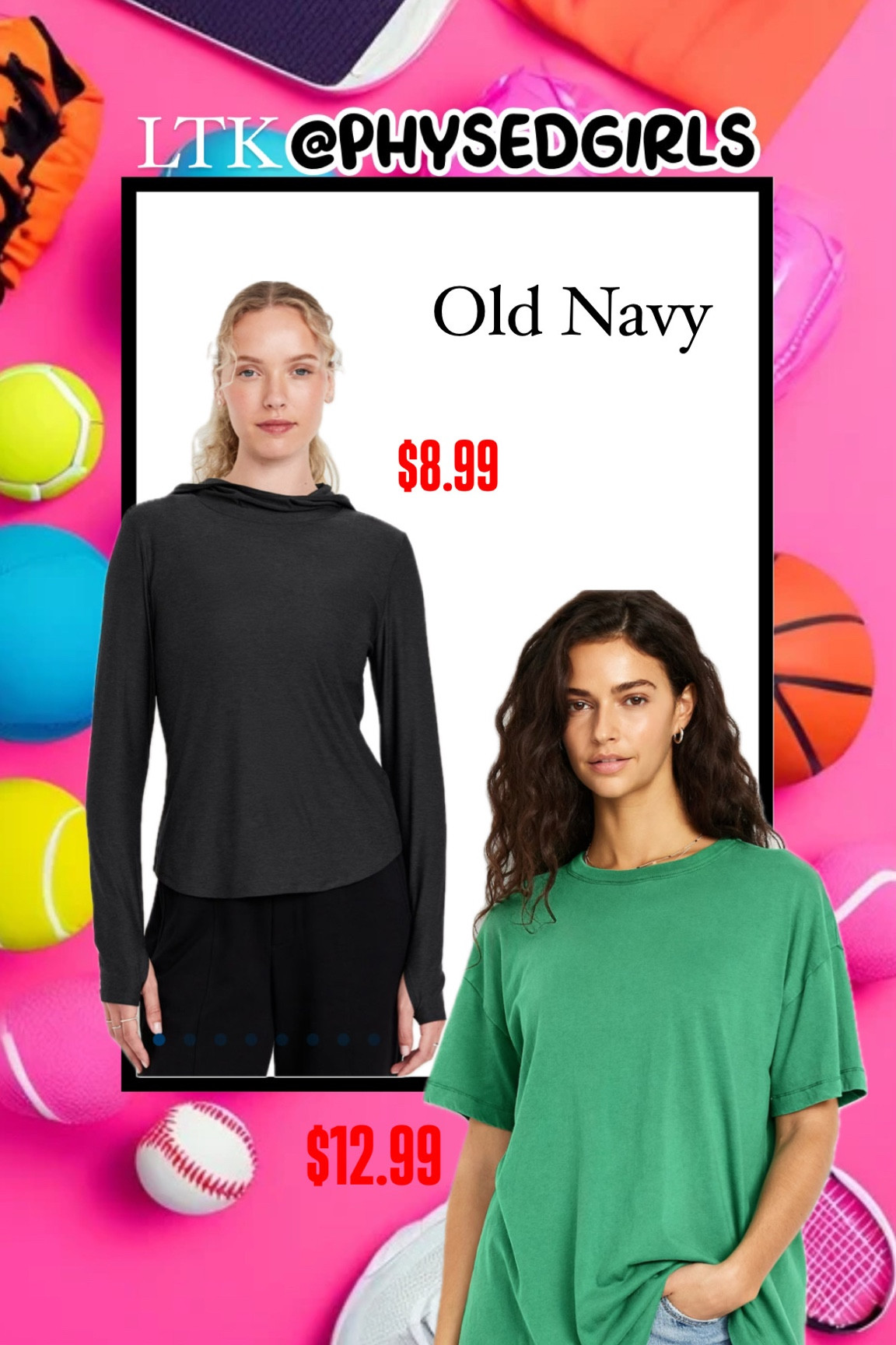 The only T-shirt you’ll reach for. 
PERFECT with leggings, so many colors, and the best oversized fit! 

#oldnavy #physedgirls #sale #under20 #physicaleducation #active #workout #cozy #coolgirl 

#LTKActive #LTKFitness #LTKSaleAlert