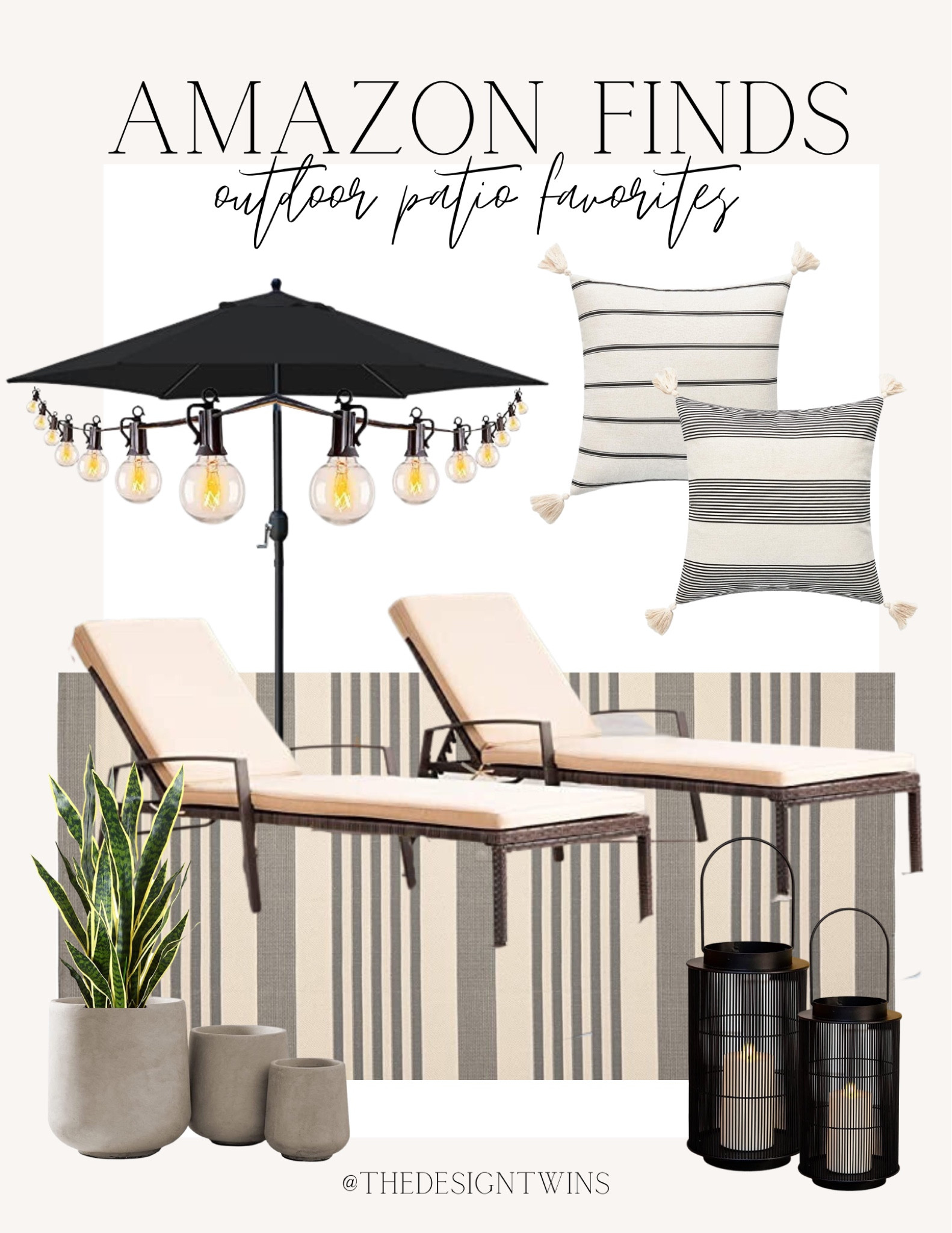 Amazon outdoor patio favorites. Budget friendly. For any and all budgets. Organic modern, traditional, modern farmhouse home decor, accessories and furniture. Neutral, wood nature inspired. Coastal casual home, modern french country.

#LTKstyletip #LTKhome #LTKSeasonal
