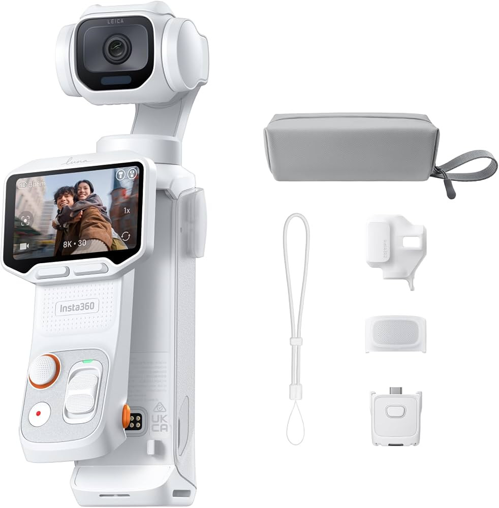 Insta360 Luna Pro - 8K Vlogging Camera with Leica Lens | Amazon (US)