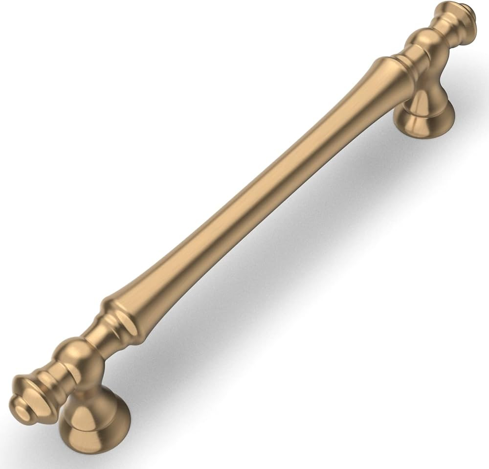 Amerdeco 10 Pack Champagne Bronze Cabinet Pulls 5 Inch(128mm) Hole Center Cabinet Hardware Kitche... | Amazon (US)