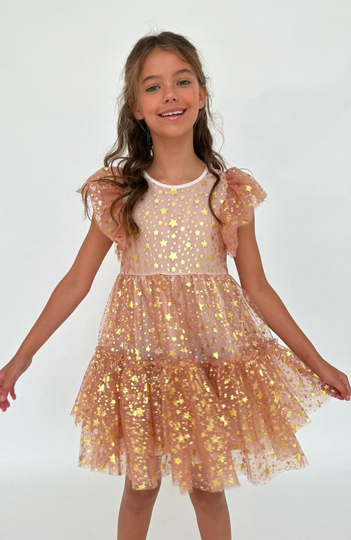 Lola + The Boys Goldie Star Dress at Nordstrom, Size 10 | Nordstrom